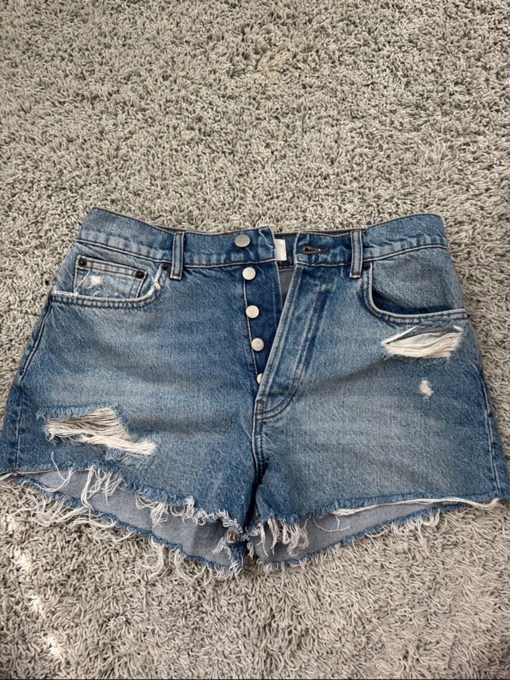 Reformation Jean Shorts